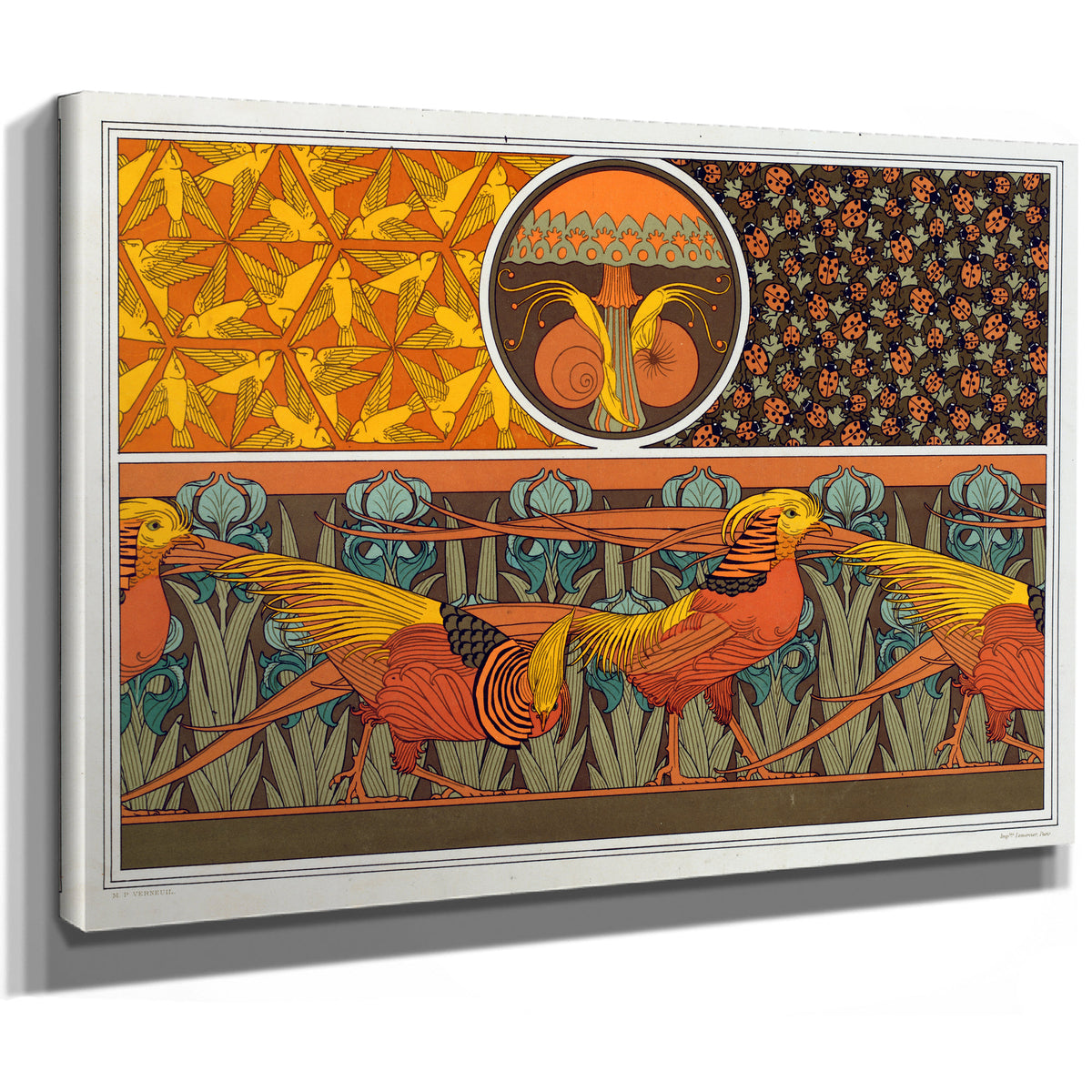 Oiseaux Jeu de Fond Escargots et By Pillard Verneuil