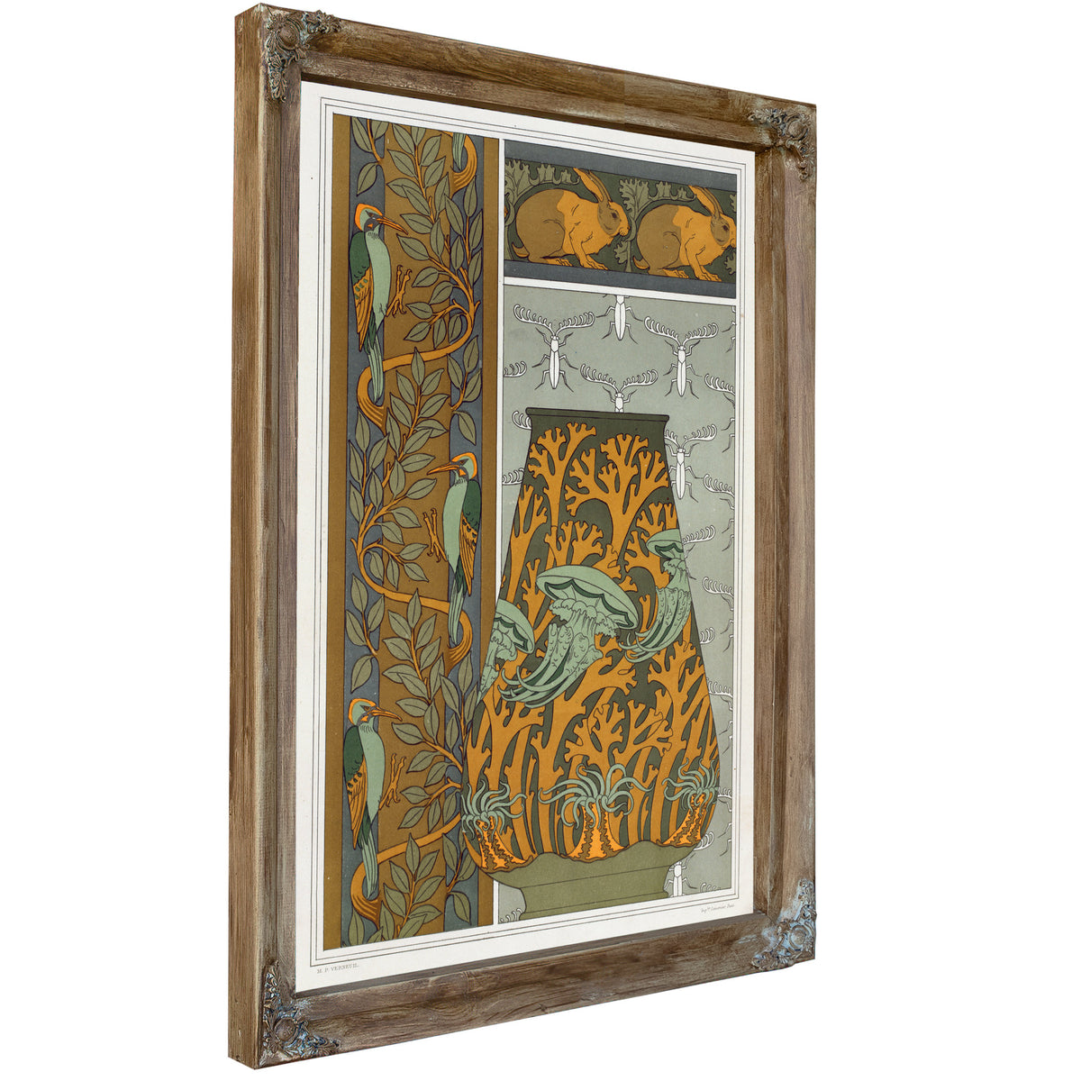 Piverts et Arbre Bordure Verticale By Pillard Verneuil