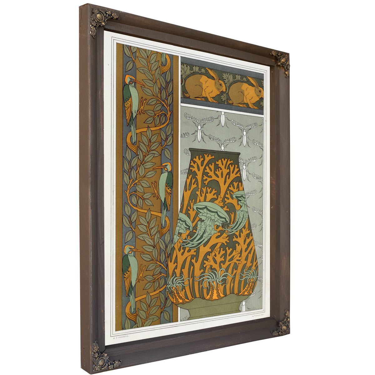 Piverts et Arbre Bordure Verticale By Pillard Verneuil