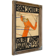 Plakat Der Schiele Ausstellung In Der Galerie Arnot by Egon Schiele