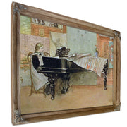 Playing Scales 1905 By Carl Larsson