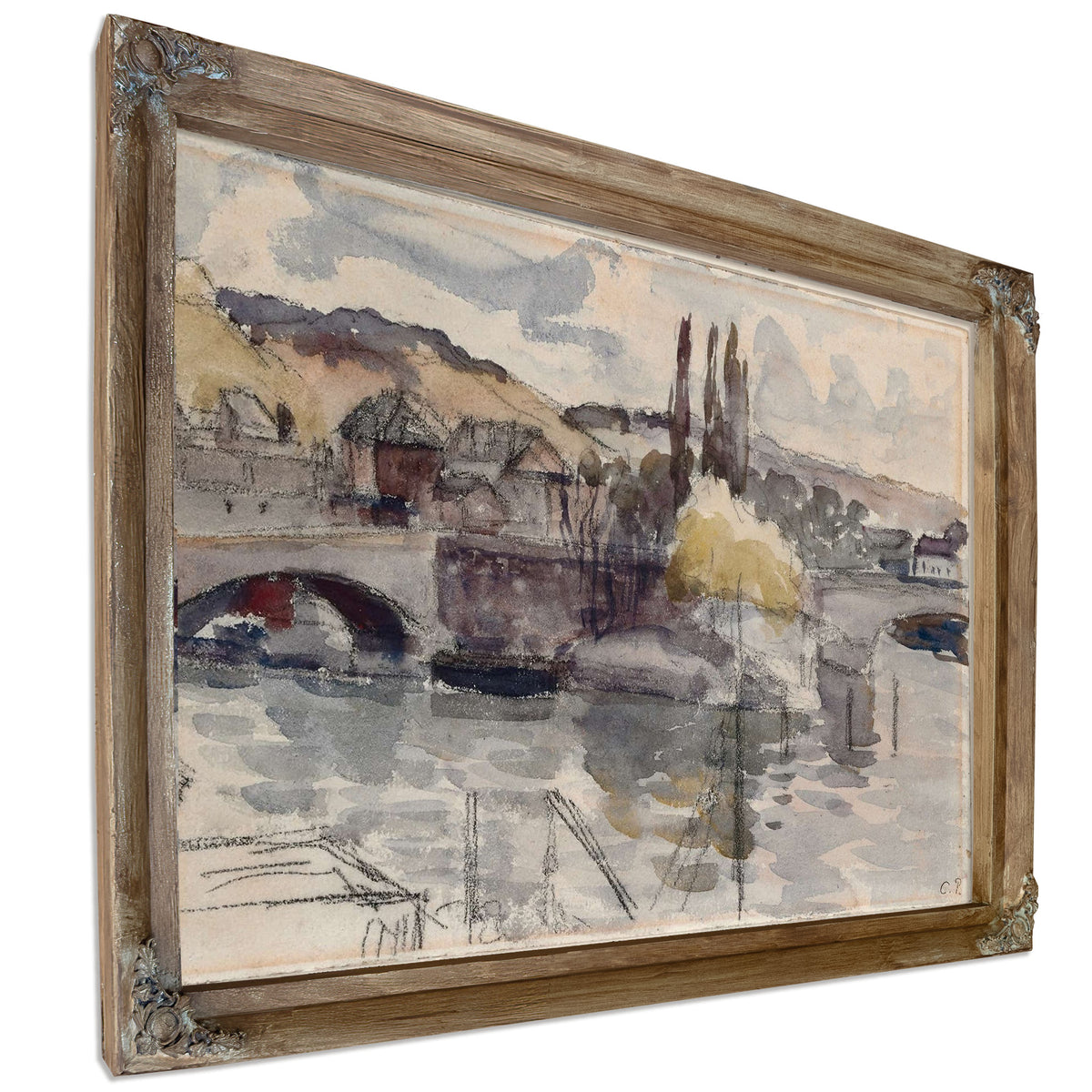 Pont Corneille A Rouen by Camille Pissarro