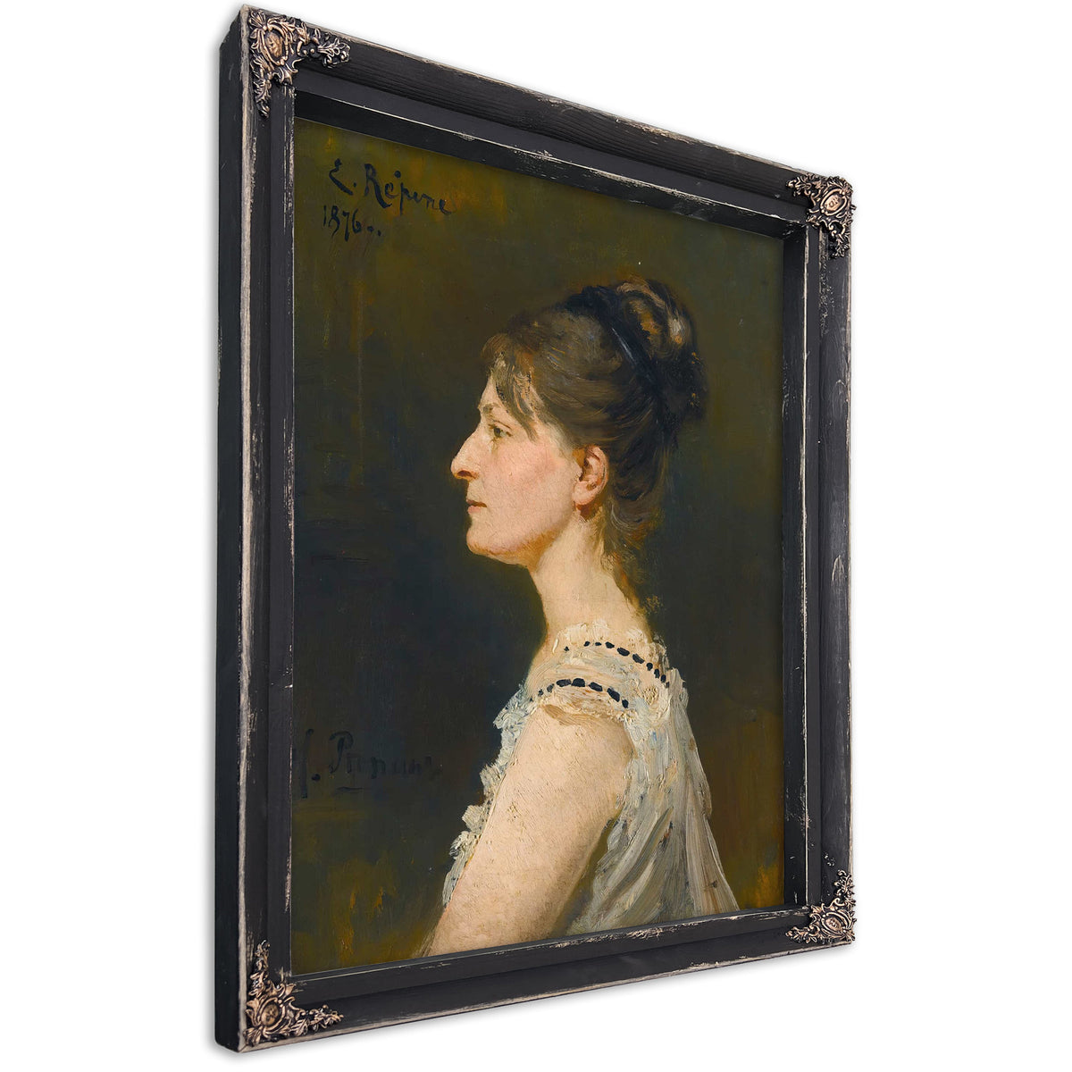 Portrait Of A Lady Said To Be Maria Grigorievna Ge by Ilya Efimovich Repin