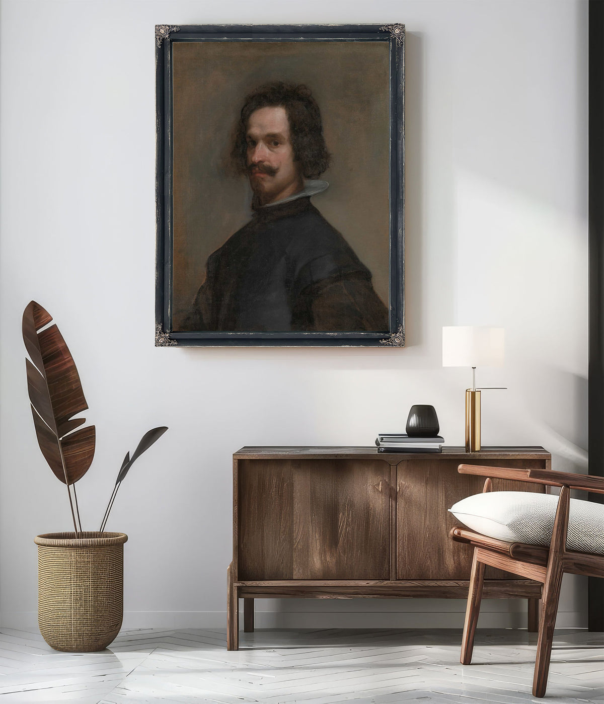 Portrait Of A Man Possibly A Self Portrait by Diego Velazquez