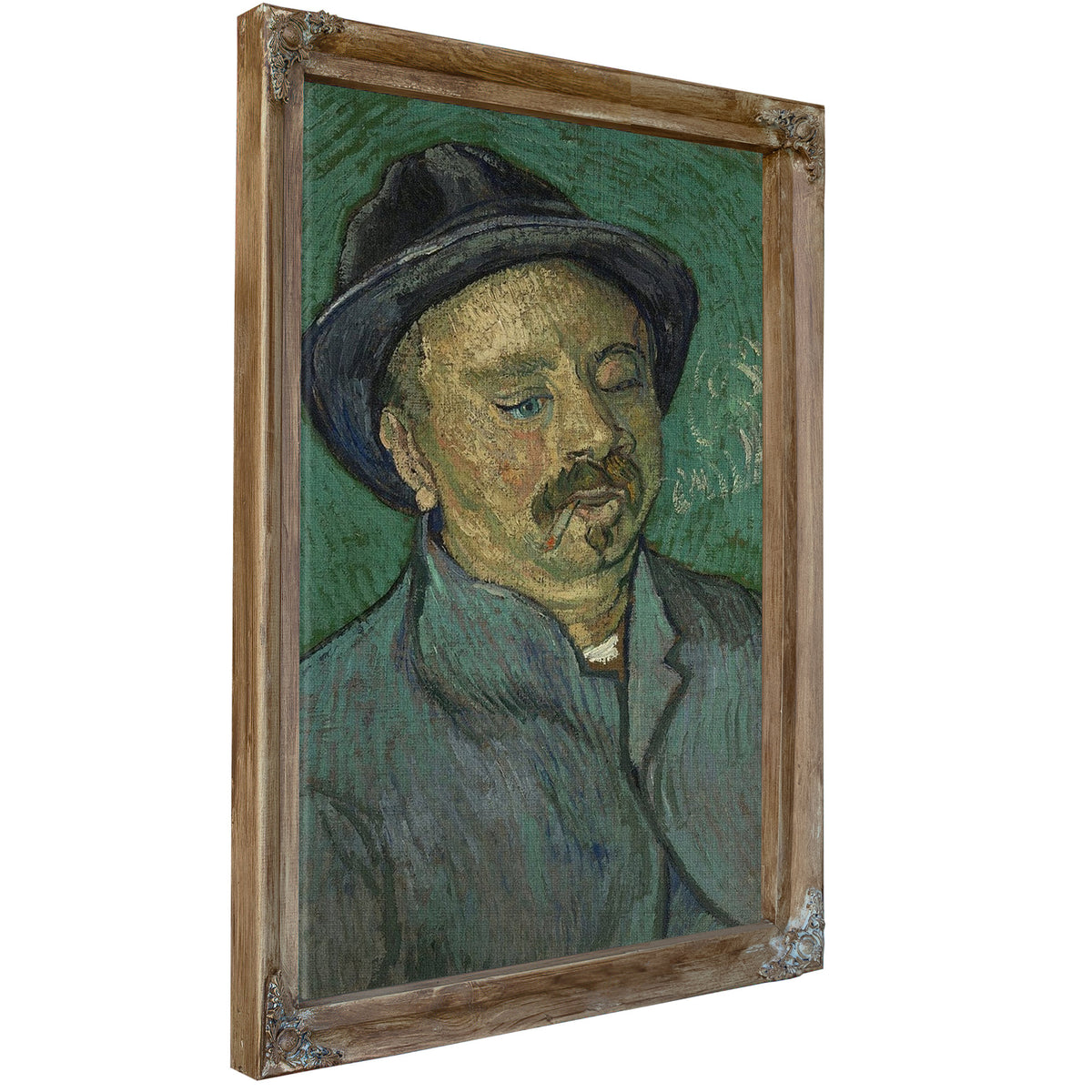 Portrait Of A One Eyed Man By Vincent Van Gogh