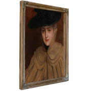 Portrait Of A Young Woman by Albert Edelfelt