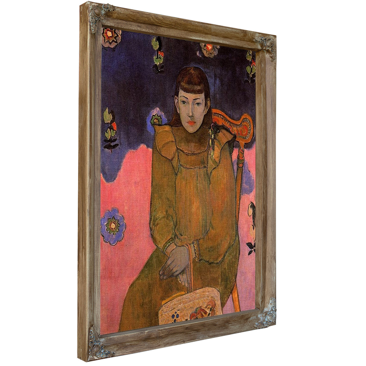 Portrait Of A Young Woman Vaite Jeanne Goupil 1896 2Nd Tahiti Period Ordrupgaard Collection Copenhagen By Paul Gauguin