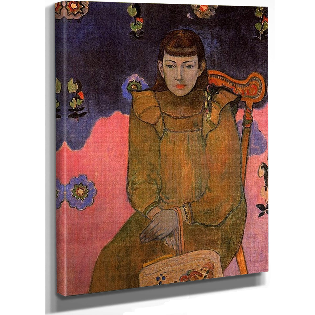 Portrait Of A Young Woman Vaite Jeanne Goupil 1896 2Nd Tahiti Period Ordrupgaard Collection Copenhagen By Paul Gauguin