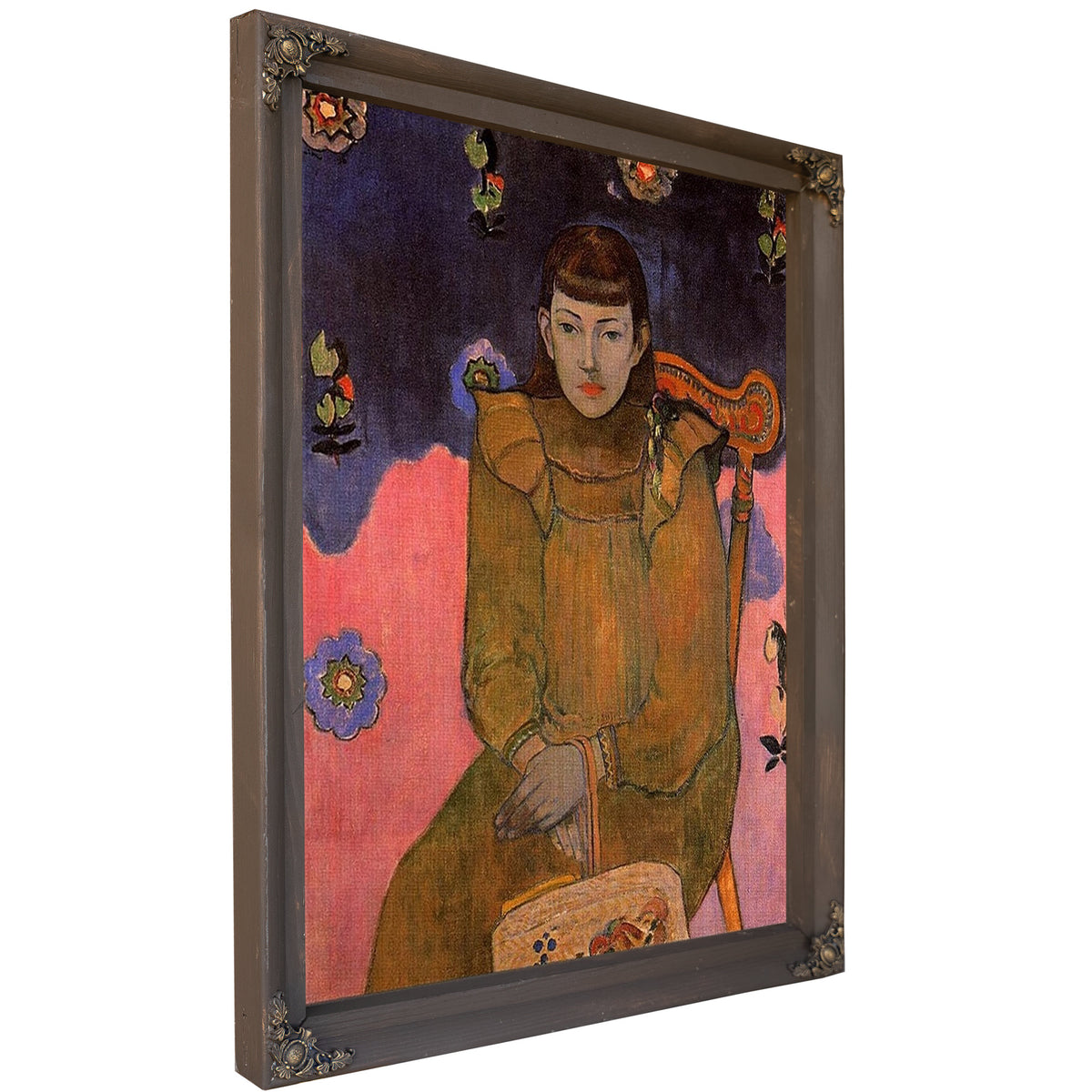 Portrait Of A Young Woman Vaite Jeanne Goupil 1896 2Nd Tahiti Period Ordrupgaard Collection Copenhagen By Paul Gauguin