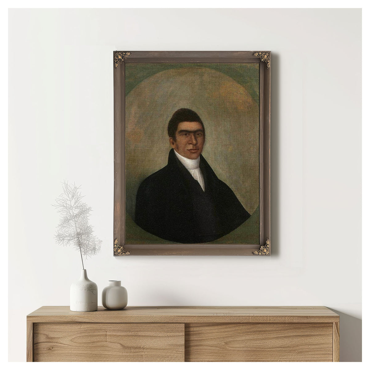 Portrait Of Abner Coker 1810 By Joshua Johnson