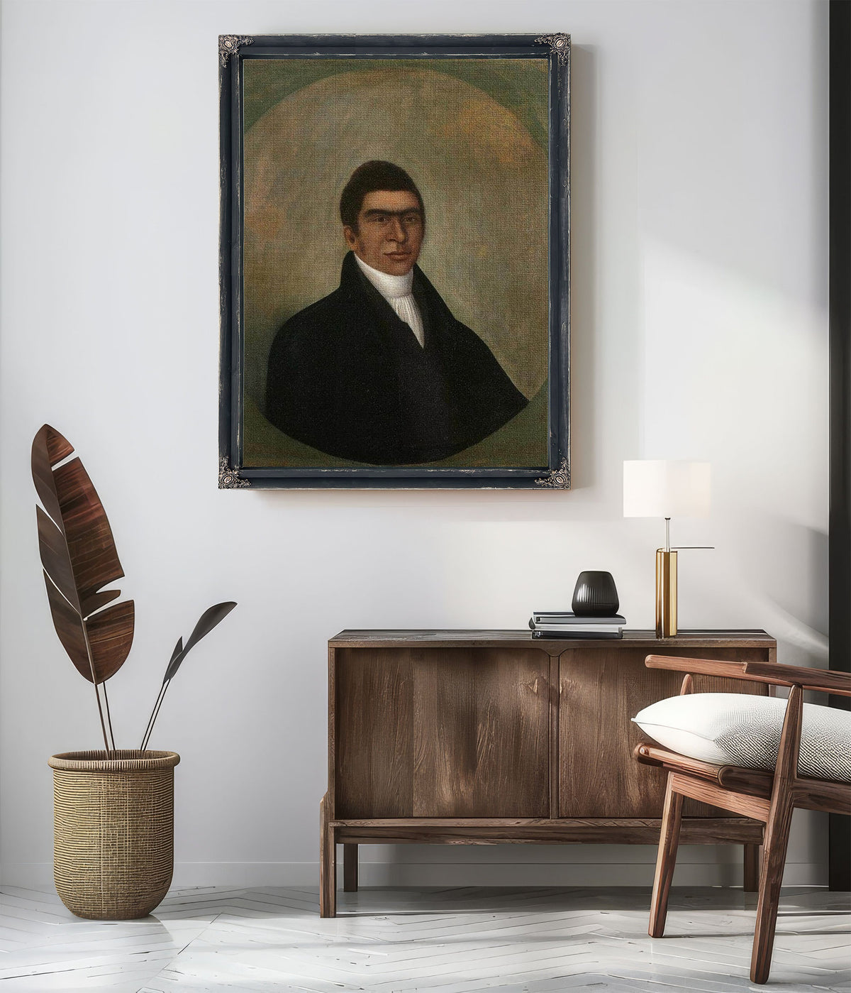 Portrait Of Abner Coker 1810 By Joshua Johnson
