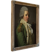 Portrait Of An Aristocrat In Uniform 1790 By Joseph Ducreux