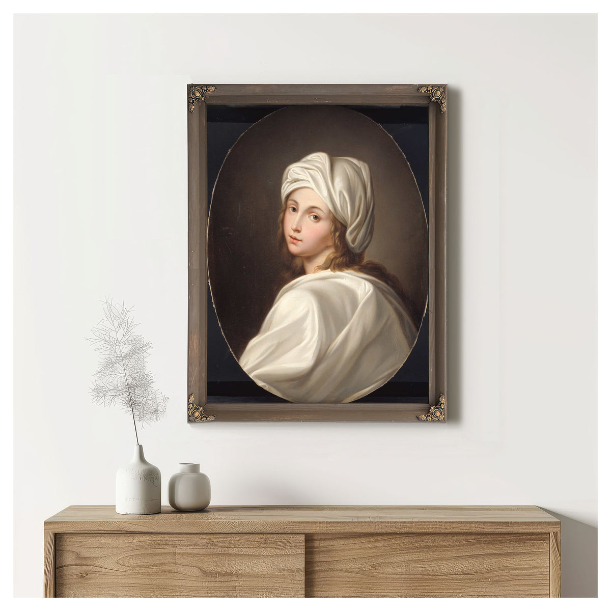 Portrait Of Beatrice Cenci by Guido Reni