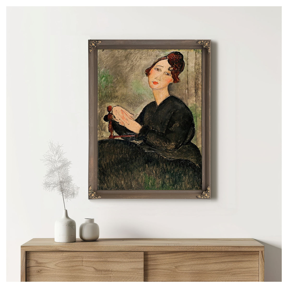 Portrait Of Dedie Hayden By Amedeo Modigliani