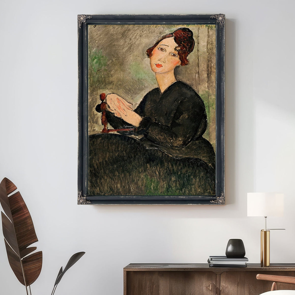 Portrait Of Dedie Hayden By Amedeo Modigliani