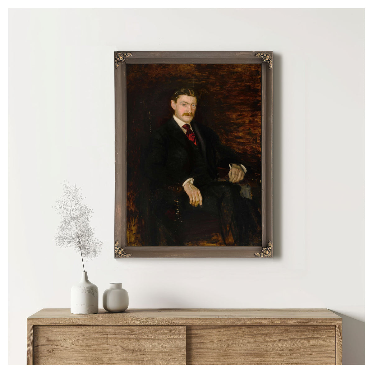 Portrait Of Dr Joseph Leidy Ii by Thomas Eakins
