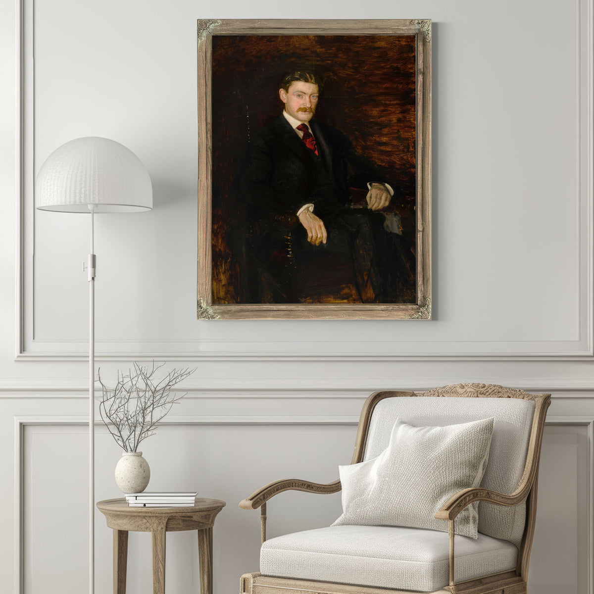 Portrait Of Dr Joseph Leidy Ii by Thomas Eakins