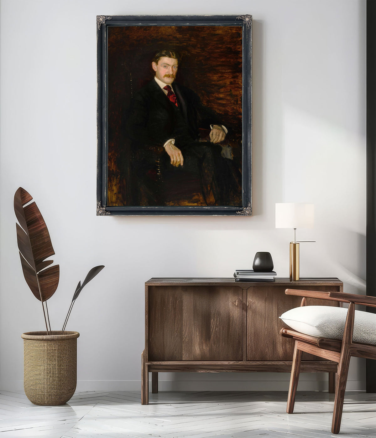 Portrait Of Dr Joseph Leidy Ii by Thomas Eakins