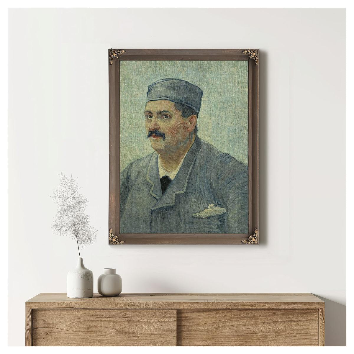 Portrait Of Etienne Lucien Martin By Vincent Van Gogh