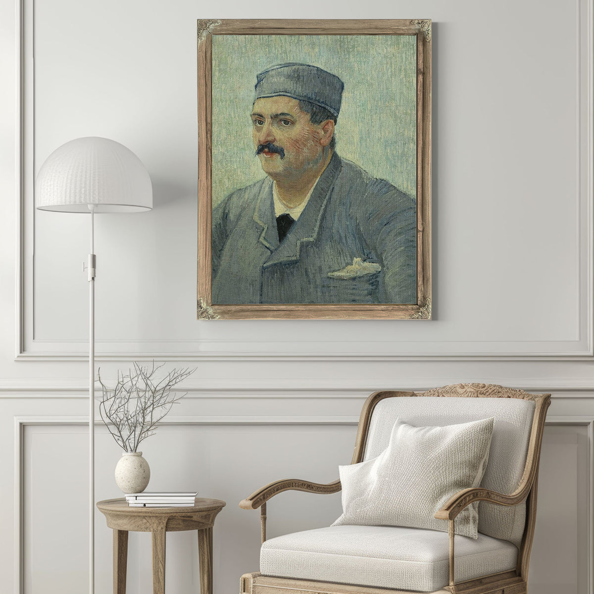 Portrait Of Etienne Lucien Martin By Vincent Van Gogh