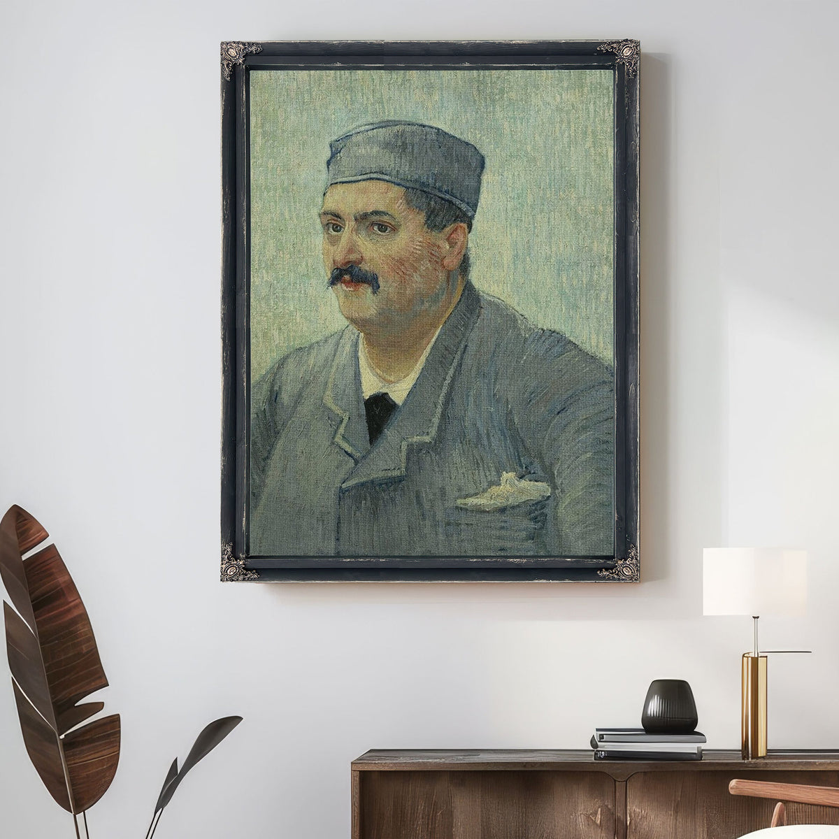 Portrait Of Etienne Lucien Martin By Vincent Van Gogh