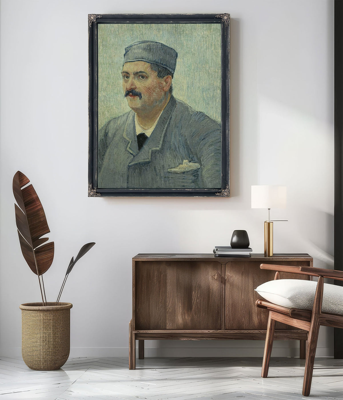 Portrait Of Etienne Lucien Martin By Vincent Van Gogh