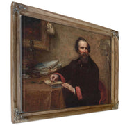 Portrait Of Genio C Scott by Eastman Johnson