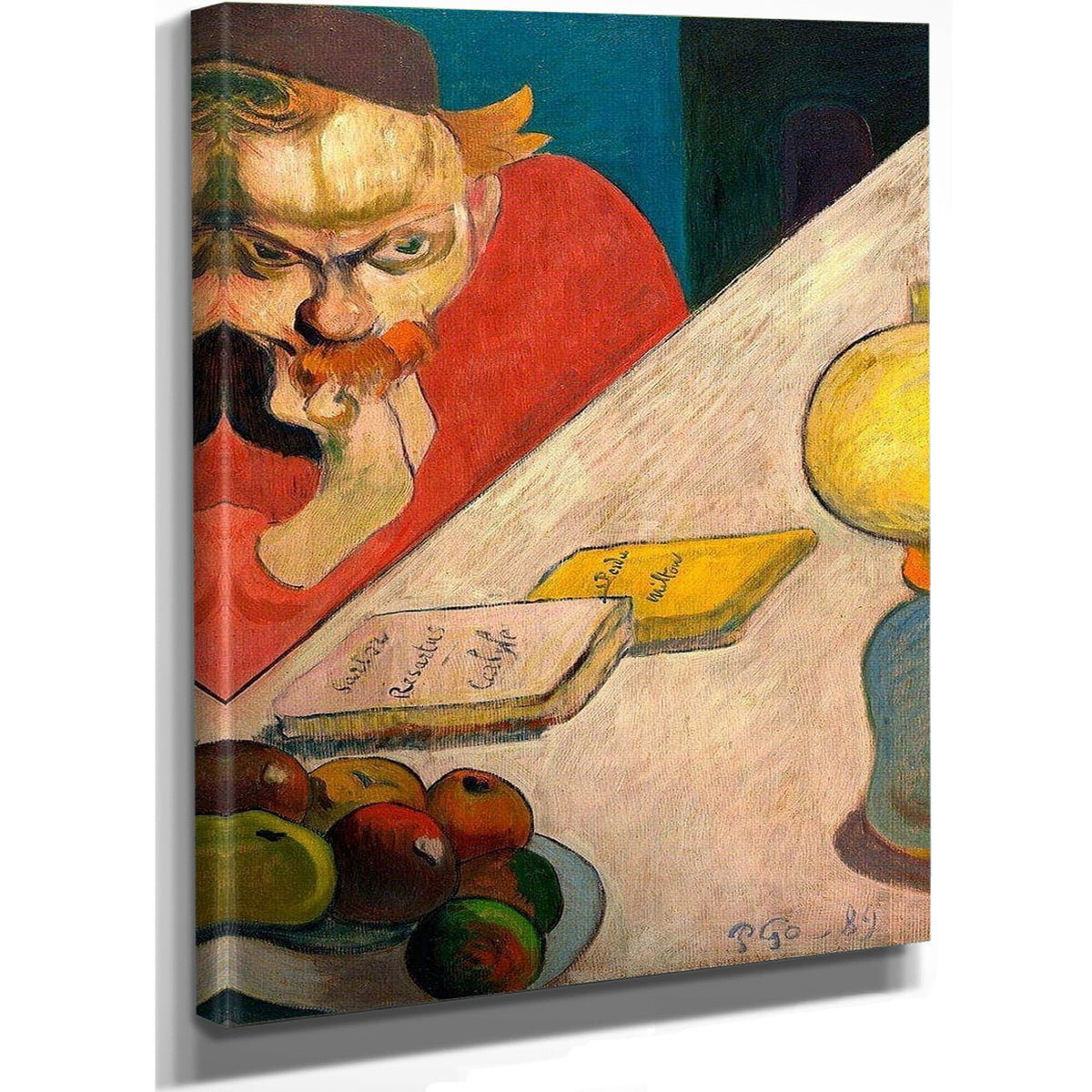 Portrait Of Jacob Meyer De Haan By Paul Gauguin