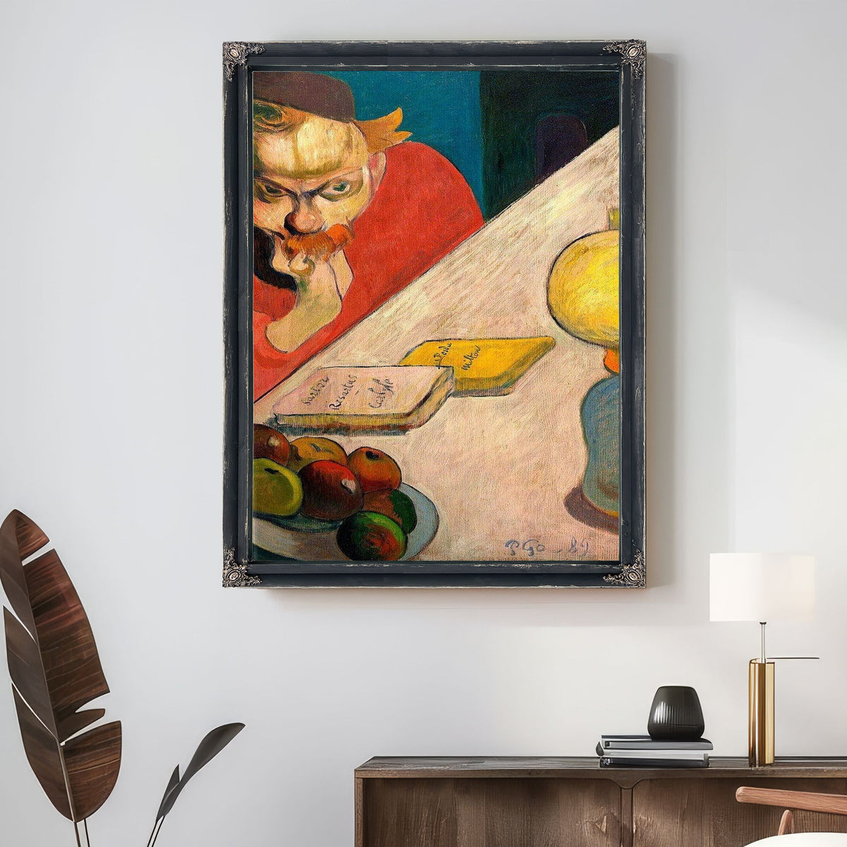 Portrait Of Jacob Meyer De Haan By Paul Gauguin