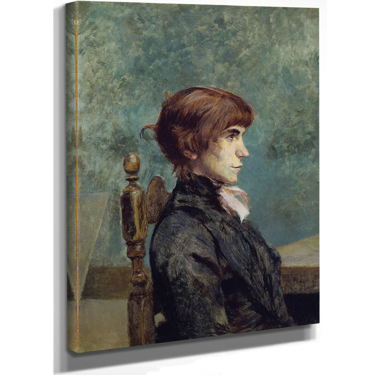 Portrait Of Jeanne Wenz by Henri De Toulouse Lautrec