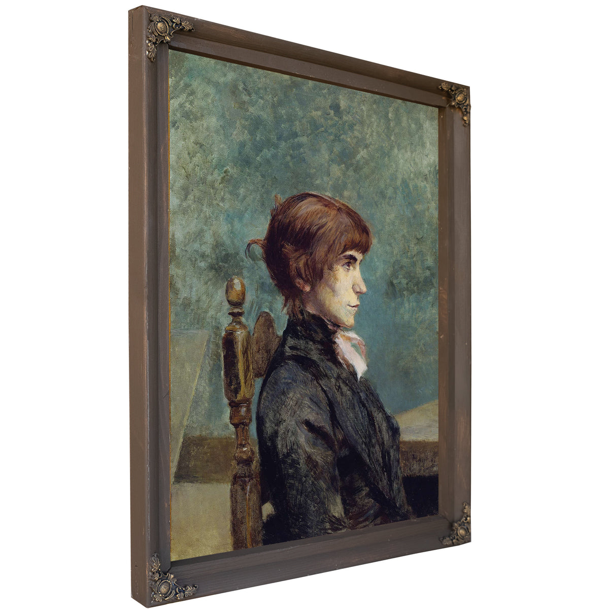 Portrait Of Jeanne Wenz by Henri De Toulouse Lautrec