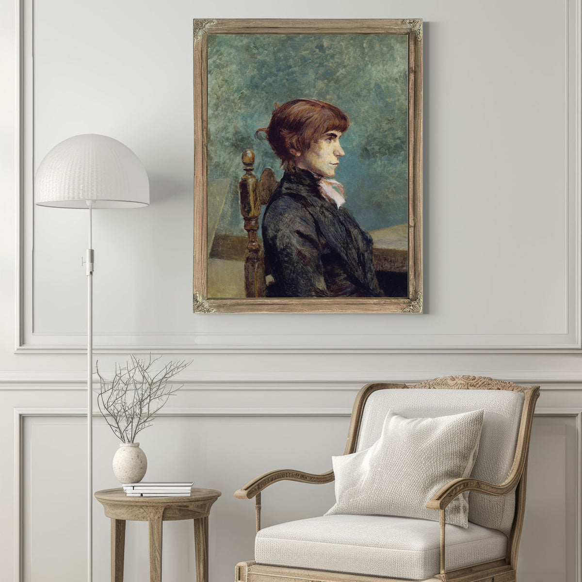 Portrait Of Jeanne Wenz by Henri De Toulouse Lautrec