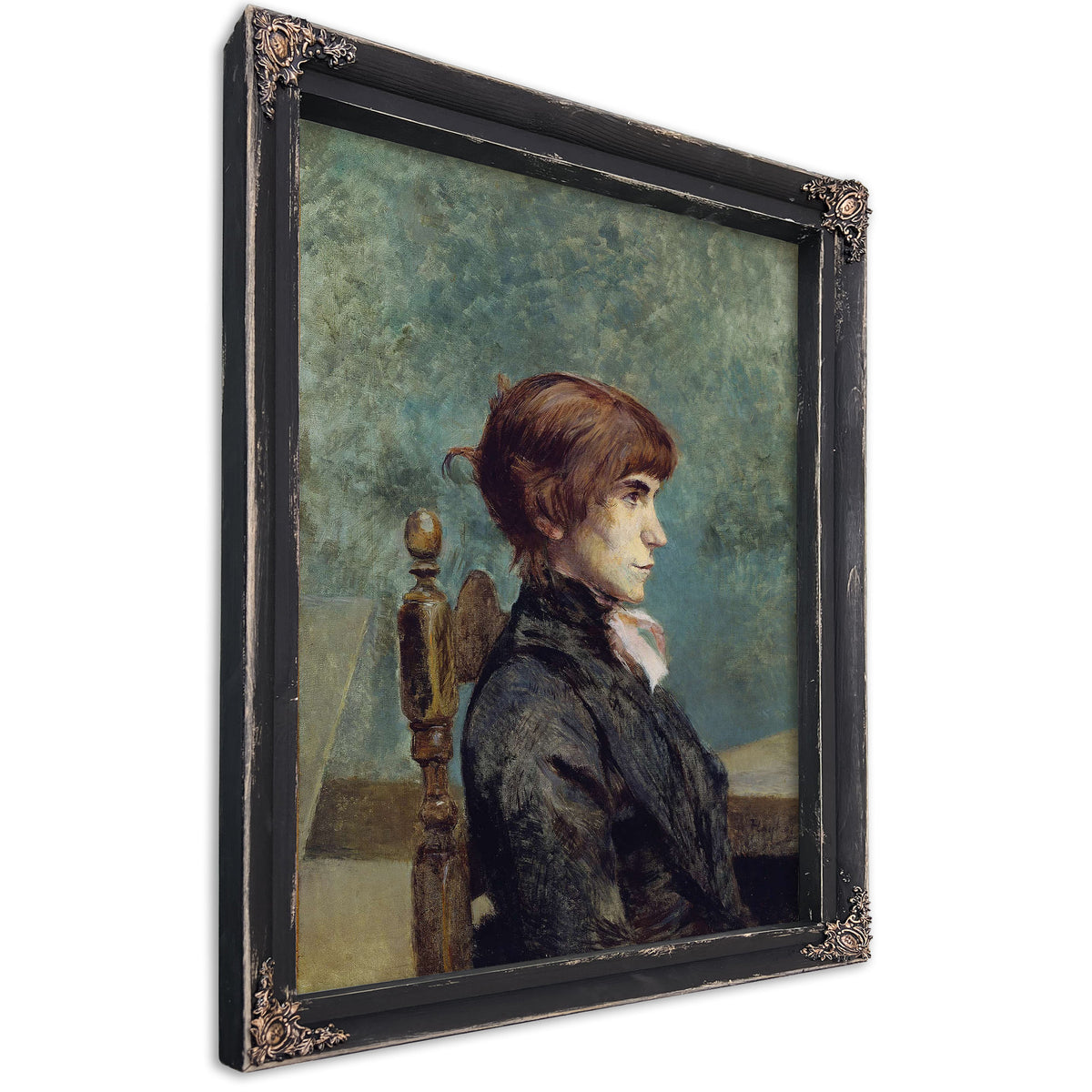 Portrait Of Jeanne Wenz by Henri De Toulouse Lautrec