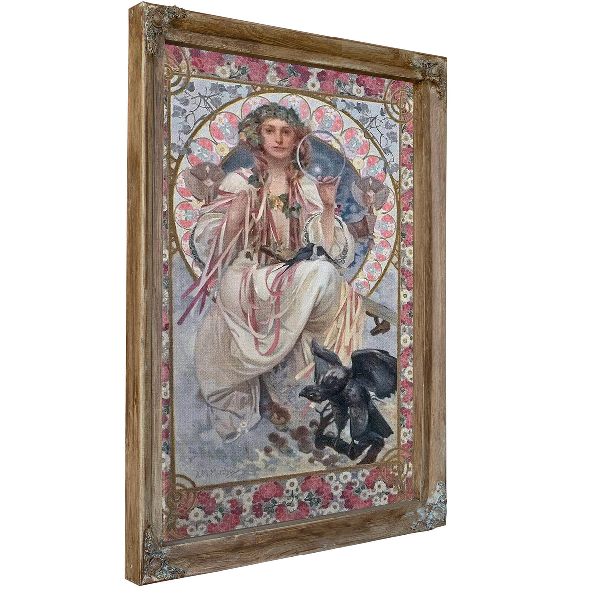Portrait Of Josephine Crane Bradley As Slavia By Alphonse Mucha