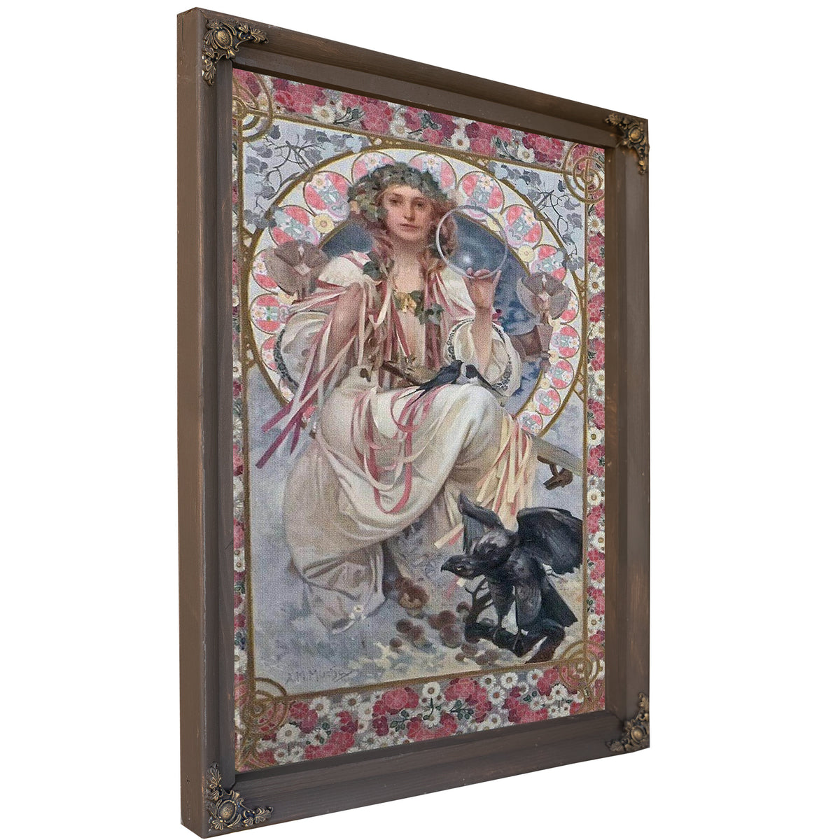Portrait Of Josephine Crane Bradley As Slavia By Alphonse Mucha