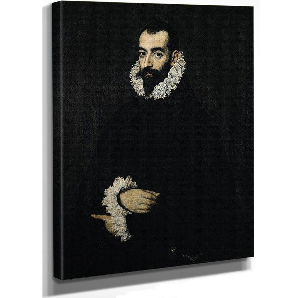 Portrait Of Juan Alfonso De Pimentel Y Herrera 8Th Conde De Benavente (D.1621) By El Greco