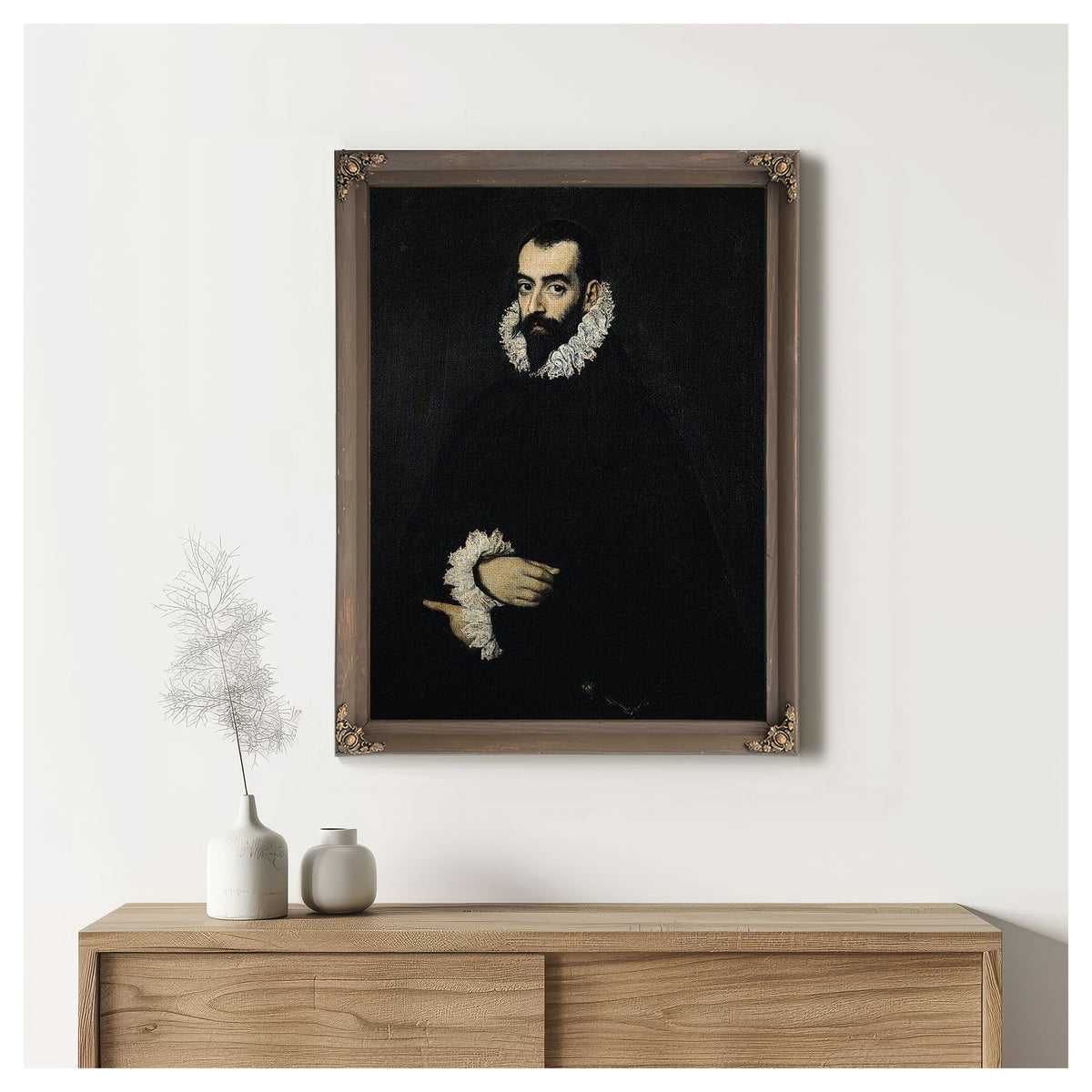 Portrait Of Juan Alfonso De Pimentel Y Herrera 8Th Conde De Benavente (D.1621) By El Greco