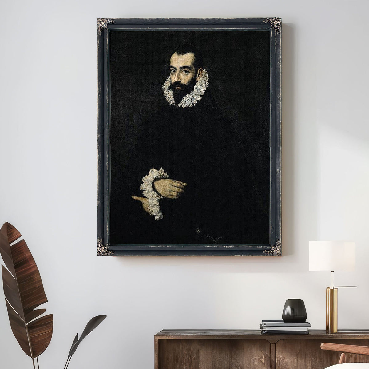 Portrait Of Juan Alfonso De Pimentel Y Herrera 8Th Conde De Benavente (D.1621) By El Greco
