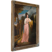 Portrait Of Lady Elizabeth Capell Lady Monson by George Romney