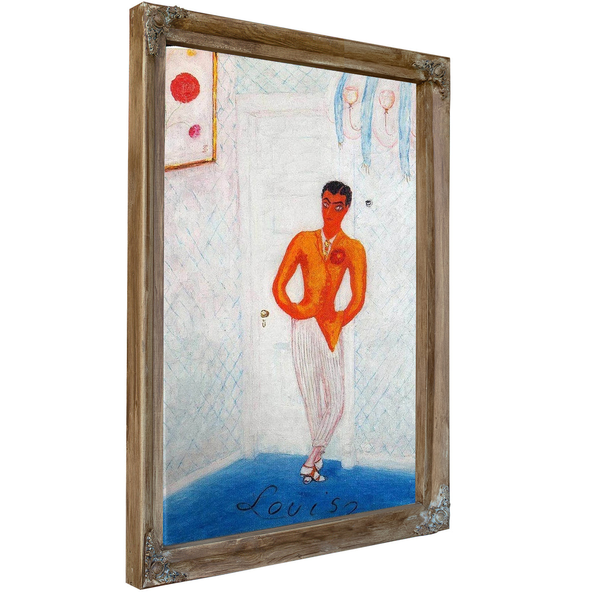 Portrait Of Louis Bernheimer By Florine Stettheimer
