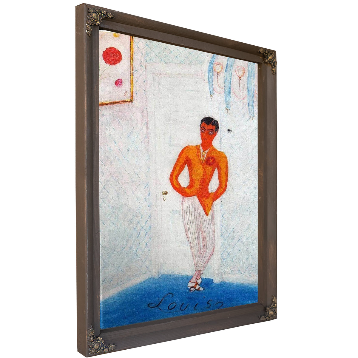 Portrait Of Louis Bernheimer By Florine Stettheimer