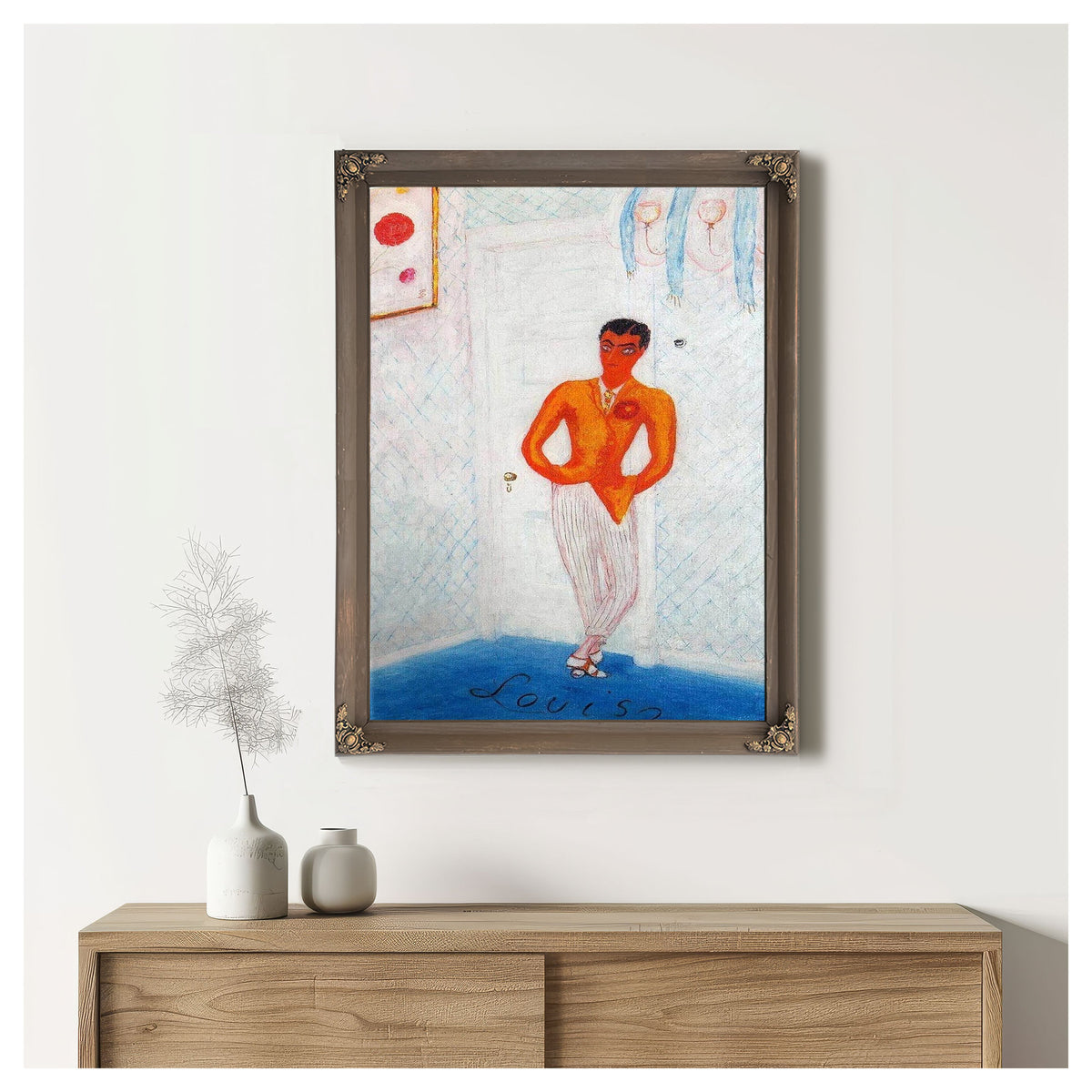 Portrait Of Louis Bernheimer By Florine Stettheimer