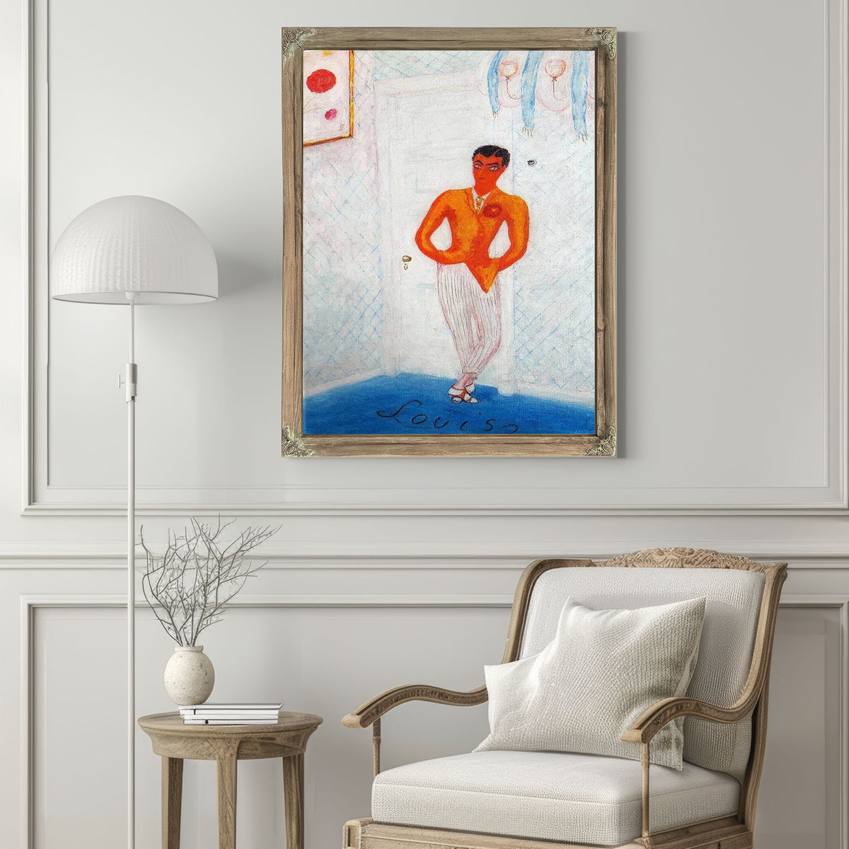 Portrait Of Louis Bernheimer By Florine Stettheimer