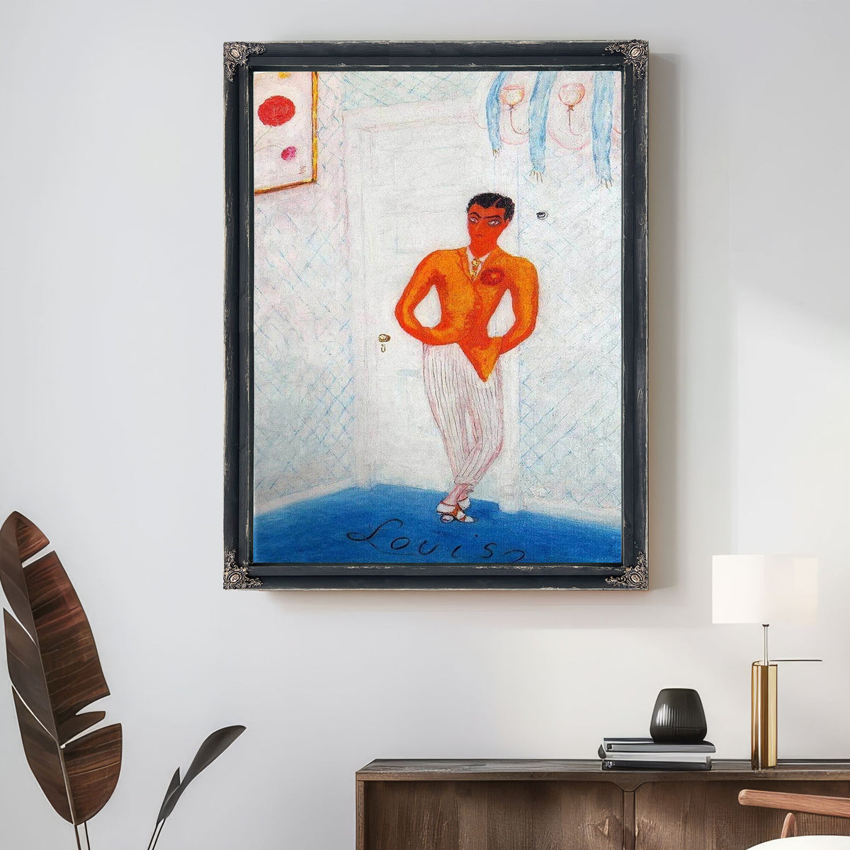 Portrait Of Louis Bernheimer By Florine Stettheimer