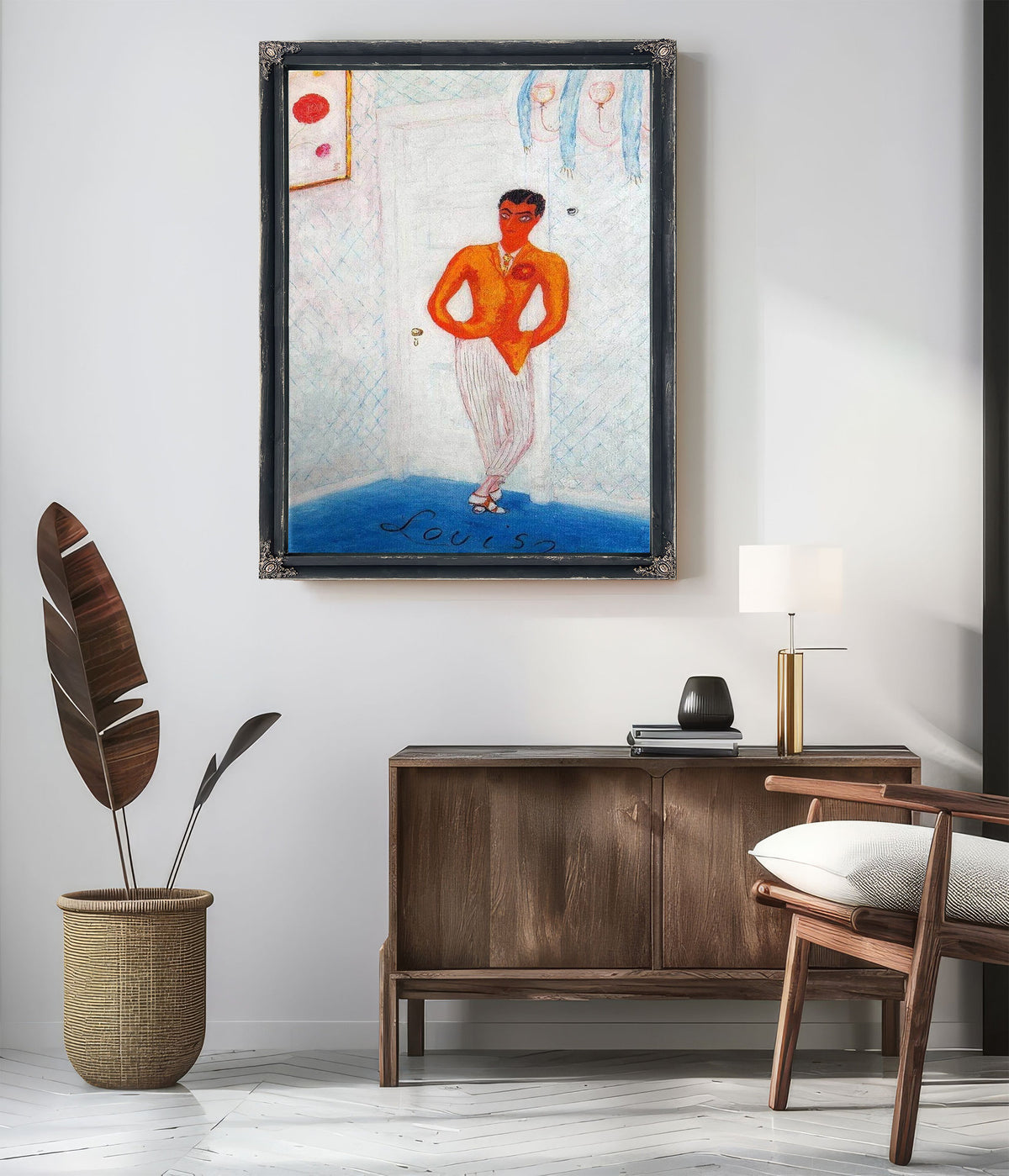 Portrait Of Louis Bernheimer By Florine Stettheimer