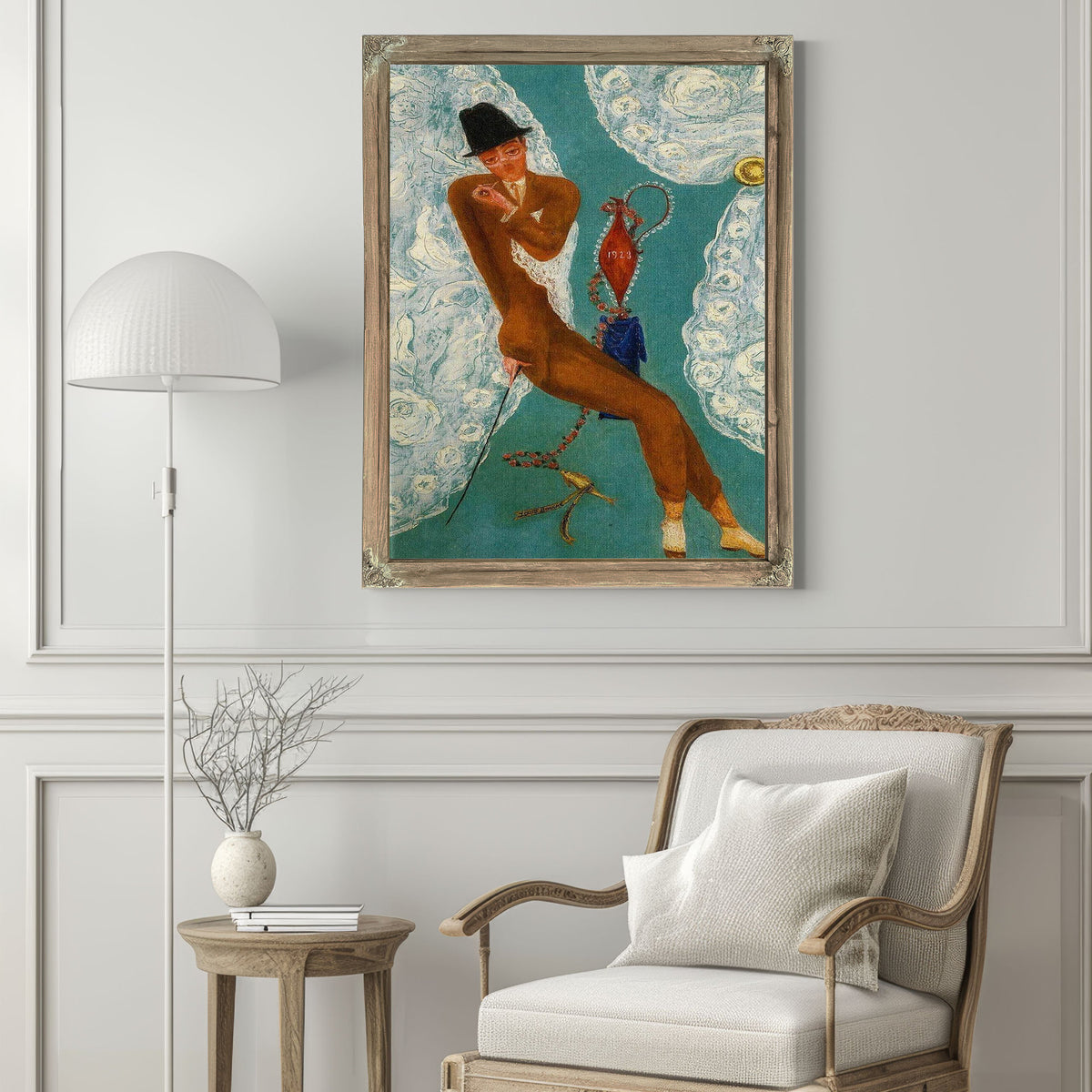 Portrait Of Louis Bouche By Florine Stettheimer