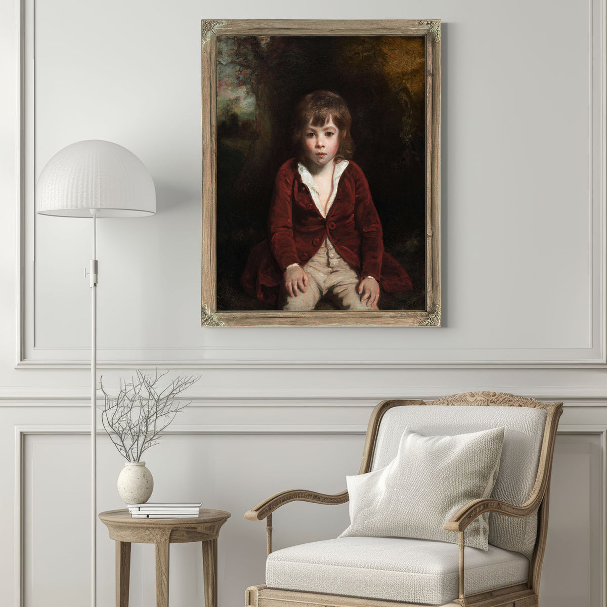 Portrait Of Master Bunbury by Sir Joshua Reynolds