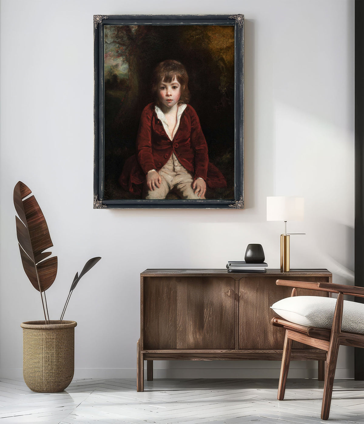 Portrait Of Master Bunbury by Sir Joshua Reynolds