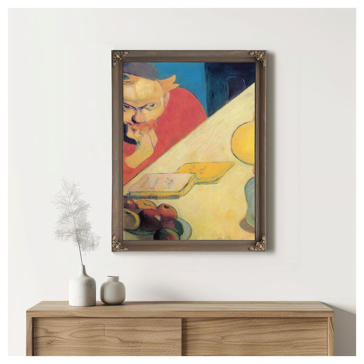 Portrait Of Meyer De Haan By Paul Gauguin