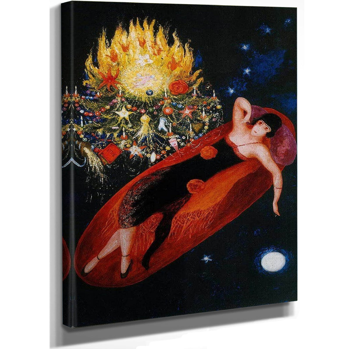 Portrait Of My Sister Ettie By Florine Stettheimer